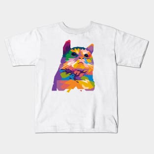 Pathetic Cat Meme Kids T-Shirt